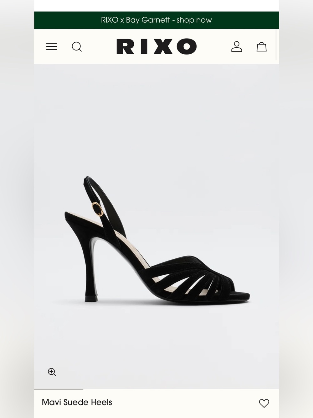 Like new! RIXO Mavi Suede Heels in Black! Size 39! Gorgeous!!!